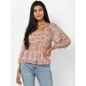 American Eagle Floral Blouse